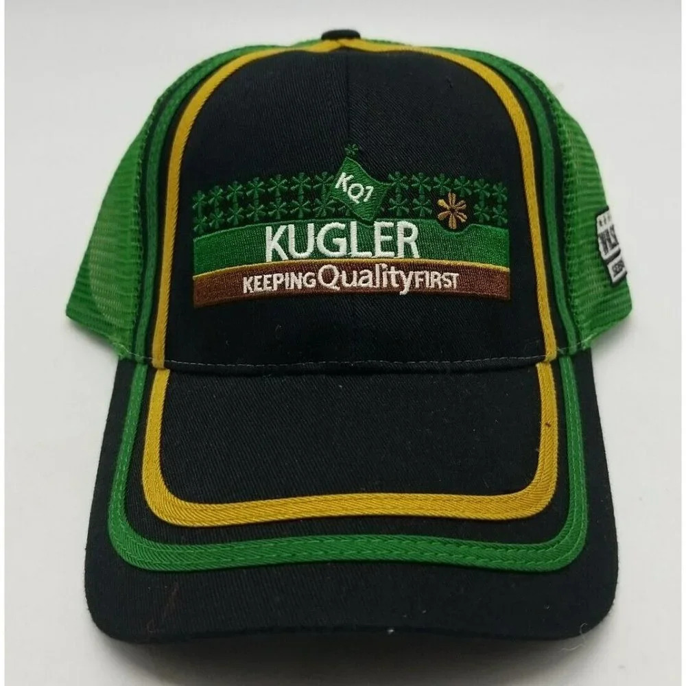 KUGLER KQ1 Keeping Quality First Wilson Seeds Green Mesh Trucker Snapback Hat